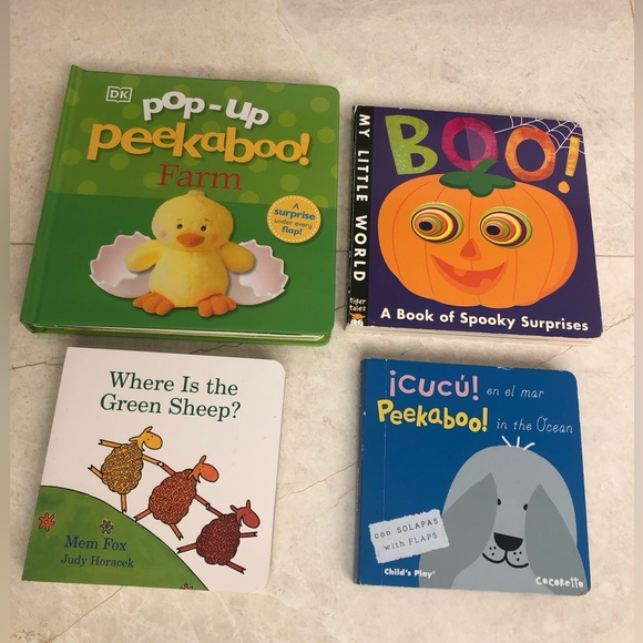 Other - Children’s Collection  4 books Peekaboo! F